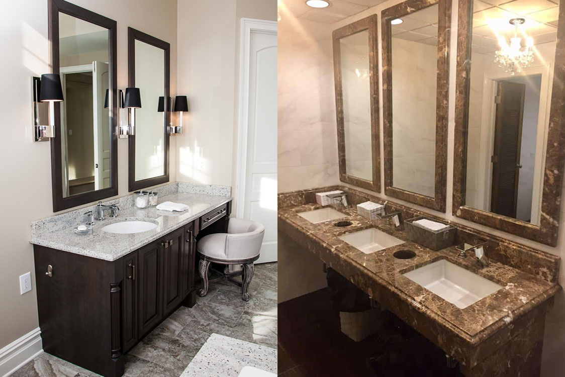 Đá ốp lavabo Đá ốp lavabo